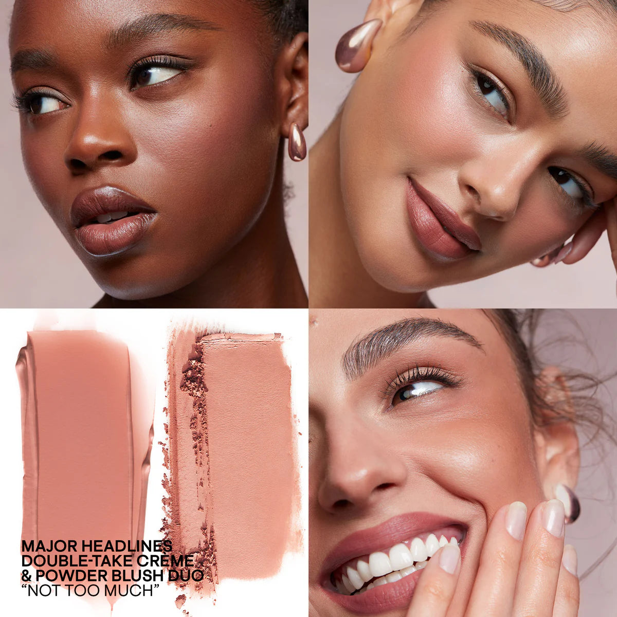 Patrick ta MAJOR HEADLINES DOUBLE-TAKE CRÈME & POWDER BLUSH DUO