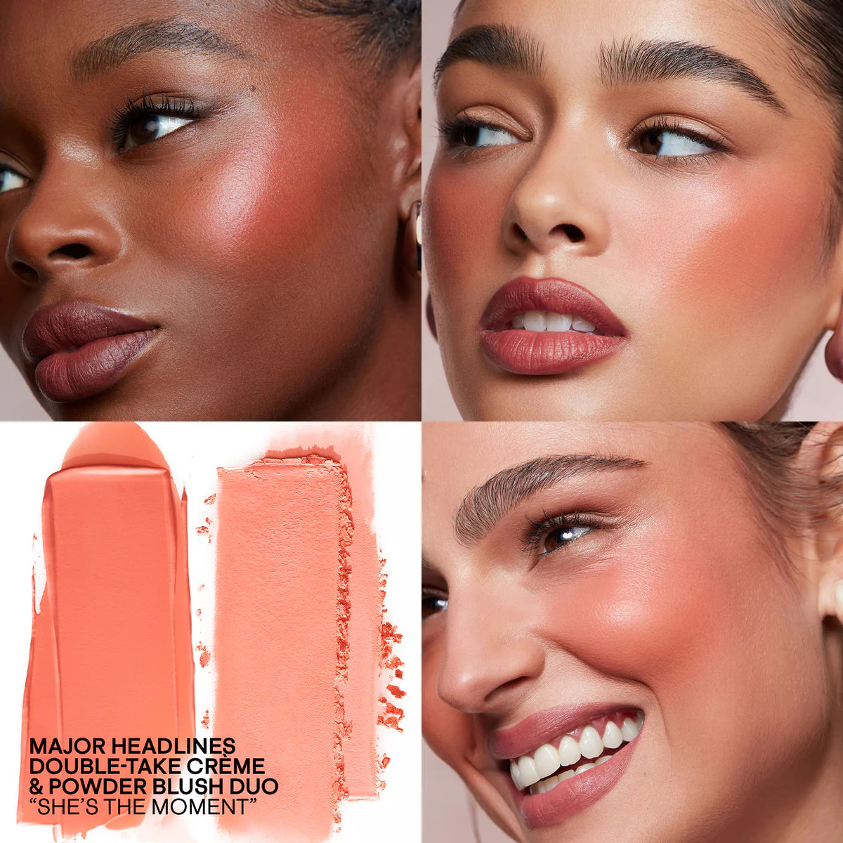 Patrick ta MAJOR HEADLINES DOUBLE-TAKE CRÈME & POWDER BLUSH DUO