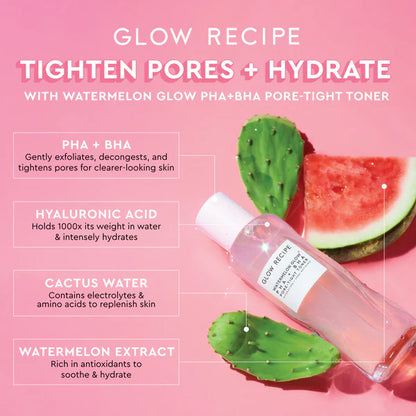 Water melon Glow PHA+BHA Pore-tight toner