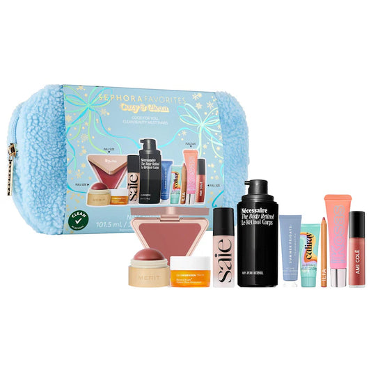 Cozy and Clean Makeup and Skincare Set Sephora